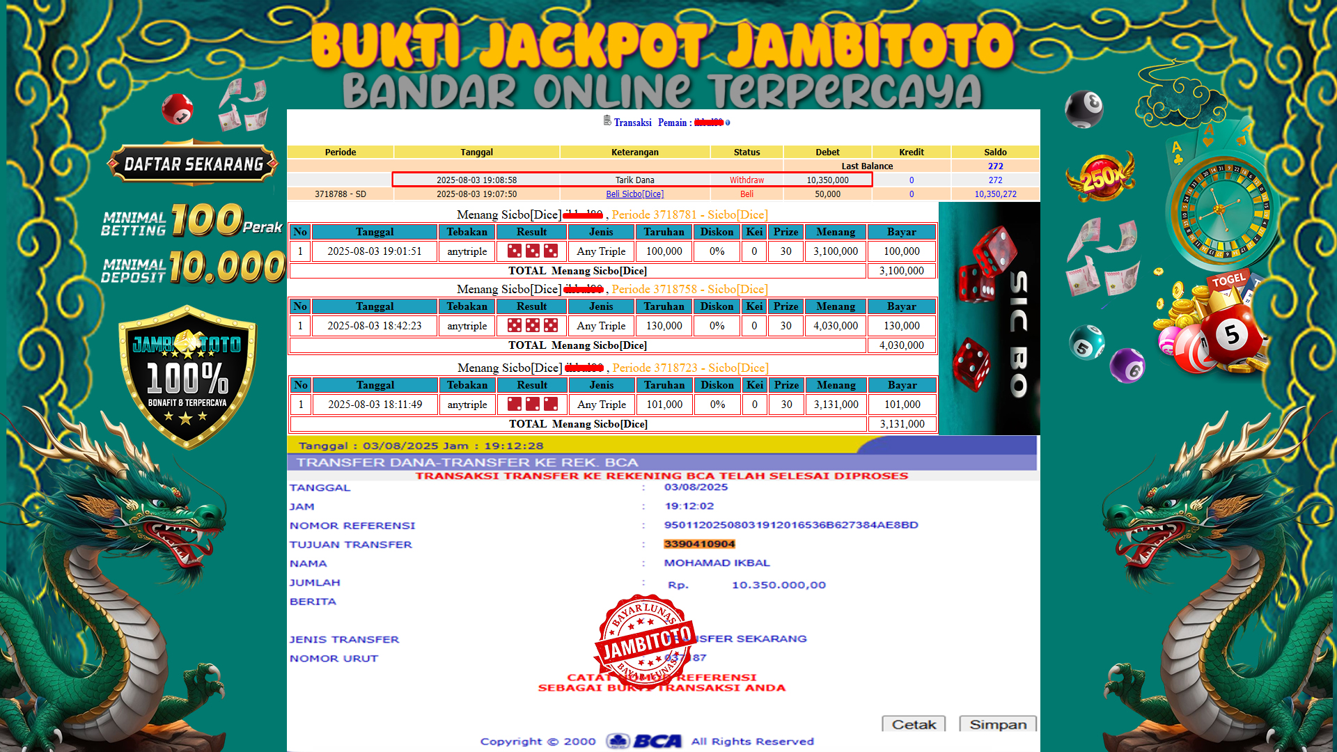 Gambar Bukti